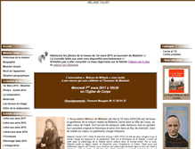 Tablet Screenshot of melaniecalvat.org